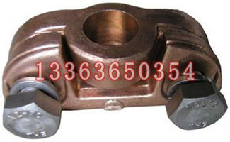 接觸網專用定位線夾 廠家直銷量大包郵 鐵路電氣化專用金具 霸州市康仙莊偉業橡塑制品廠 電線